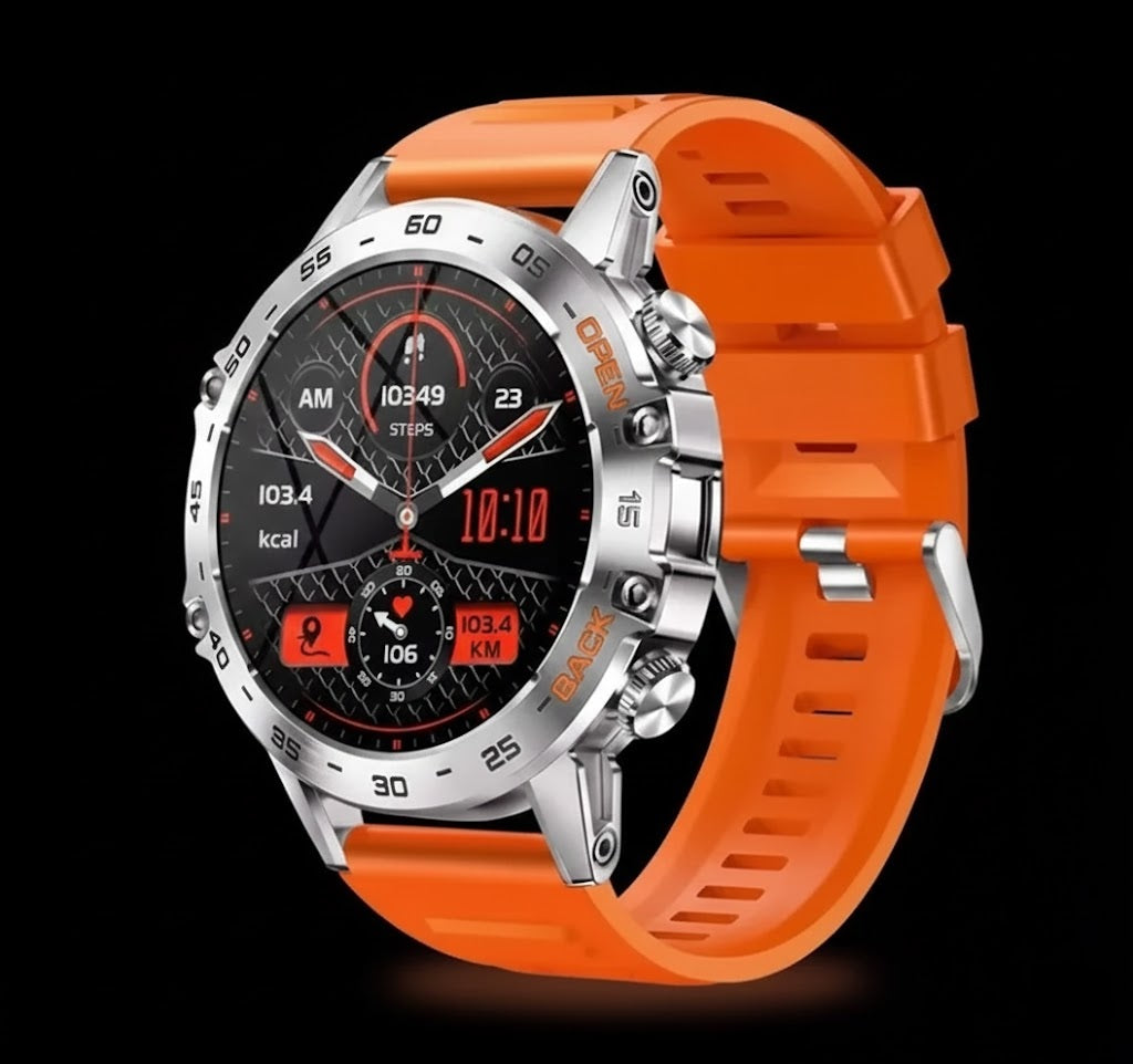 The Classic Men's Tactical Sports Smartwatch – Water Resistant Rugged Fitness Tracker