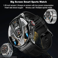 The All-Occasion Smart Watch for Men | 1.85” AMOLED HD Display, GPS, Bluetooth Calls, Compatible with Android & iOS