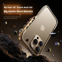 The Mechanical Metal iPhone Case | Aluminum Alloy Shockproof Frame for iPhone 17/16/15 Pro Max Series