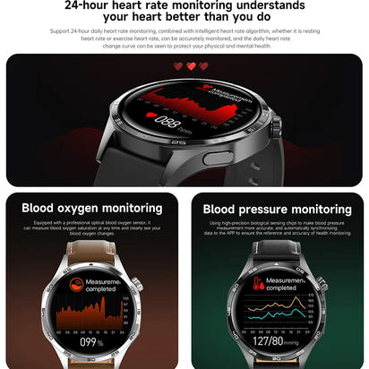 The Active Smart Watch for Men | AMOLED HD Display, Bluetooth Calling, GPS, NFC, Heart Rate & Compass