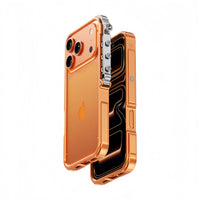 The Mechanical Metal iPhone Case | Aluminum Alloy Shockproof Frame for iPhone 17/16/15 Pro Max Series