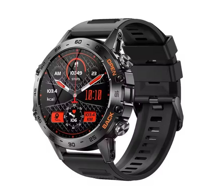 The Classic Men's Tactical Sports Smartwatch – Water Resistant Rugged Fitness Tracker