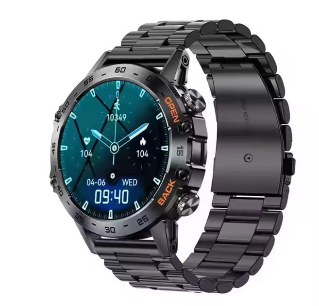 The Classic Men's Tactical Sports Smartwatch – Water Resistant Rugged Fitness Tracker