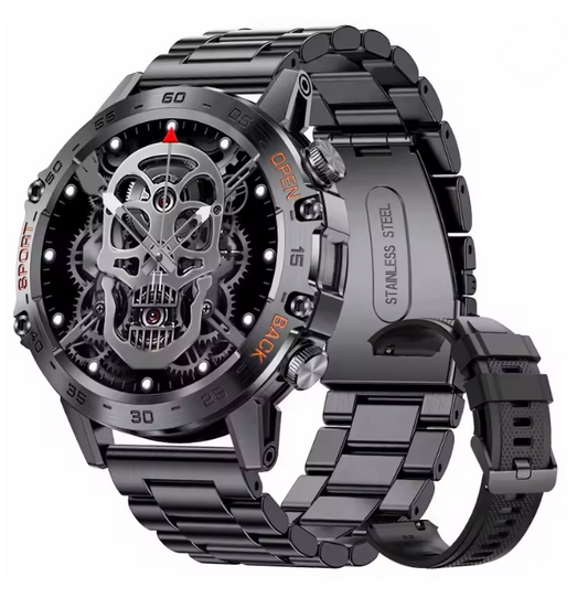 The Classic Men's Tactical Sports Smartwatch – Water Resistant Rugged Fitness Tracker