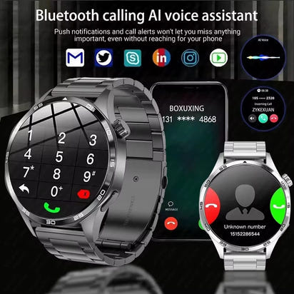The Active Smart Watch for Men | AMOLED HD Display, Bluetooth Calling, GPS, NFC, Heart Rate & Compass