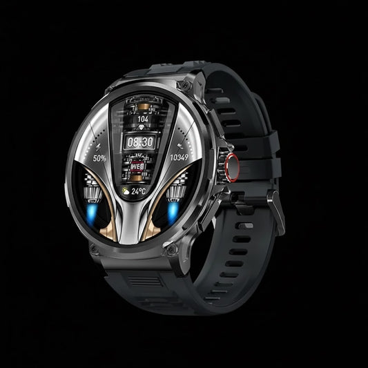 The All-Occasion Smart Watch for Men | 1.85” AMOLED HD Display, GPS, Bluetooth Calls, Compatible with Android & iOS