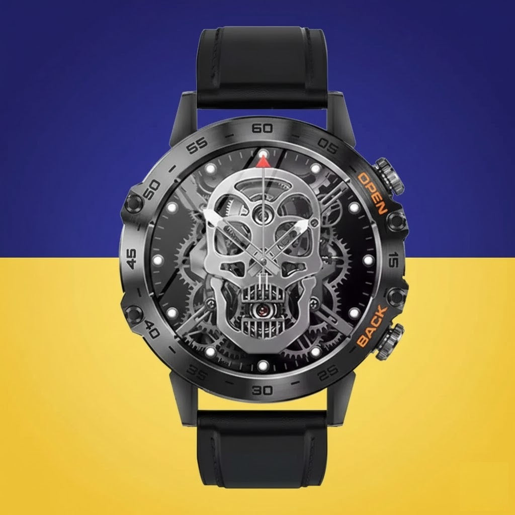 The Classic Men's Tactical Sports Smartwatch – Water Resistant Rugged Fitness Tracker