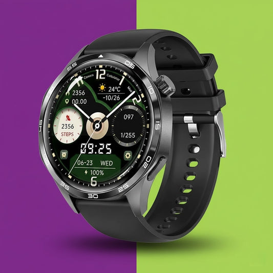 The Active Smart Watch for Men | AMOLED HD Display, Bluetooth Calling, GPS, NFC, Heart Rate & Compass