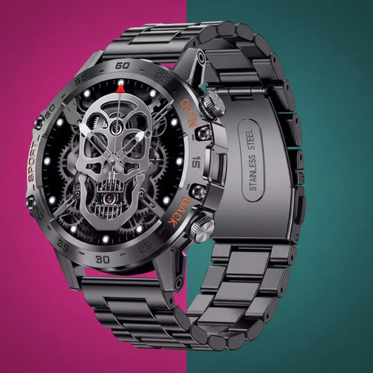 The Classic Men's Tactical Sports Smartwatch – Water Resistant Rugged Fitness Tracker