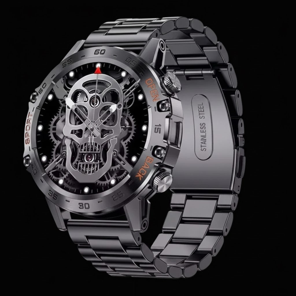 The Classic Men's Tactical Sports Smartwatch – Water Resistant Rugged Fitness Tracker